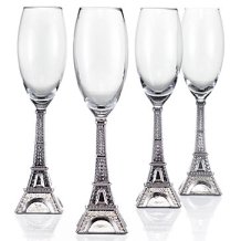 eiffel-tower-flutes-set-of-4-063670631