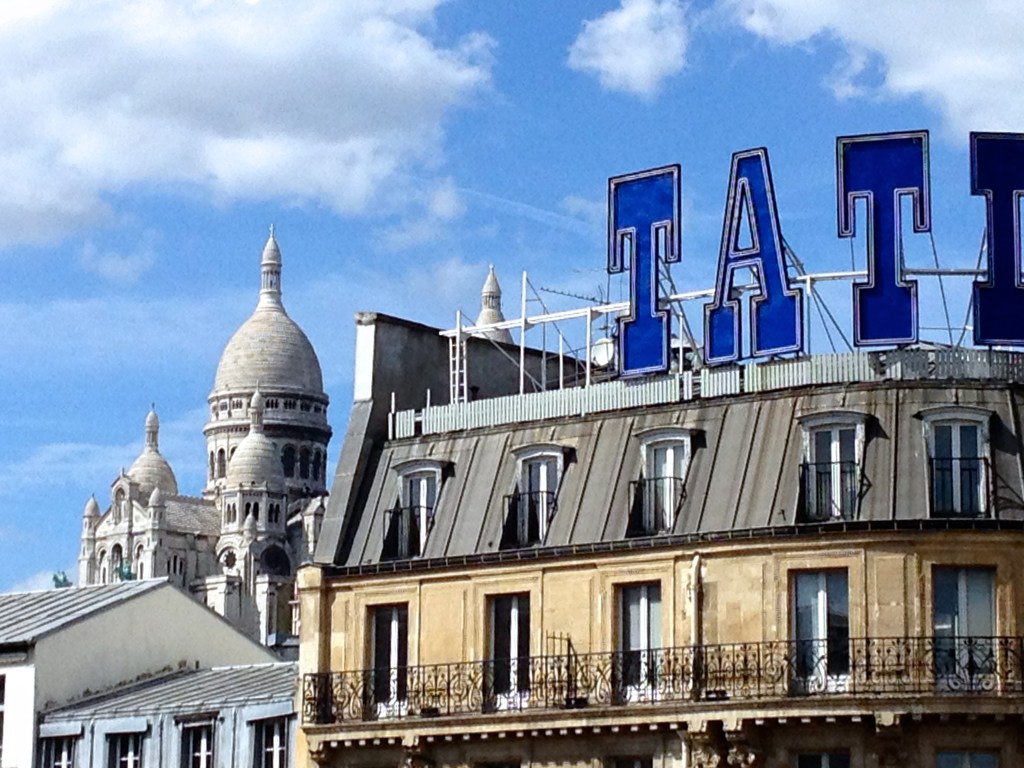 Tatty Paris rooftop