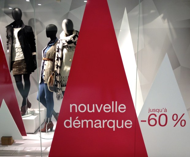 sometimes the nouvelle démarque is just as good as the dernière démarque