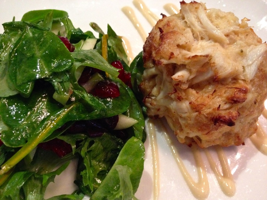 The crab cakes in Boston are amazing...