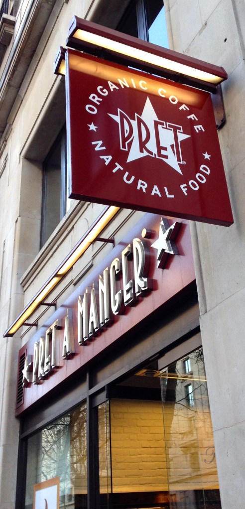 And of course, Pret à Manger, one of my favorite "French" quick food alternatives...